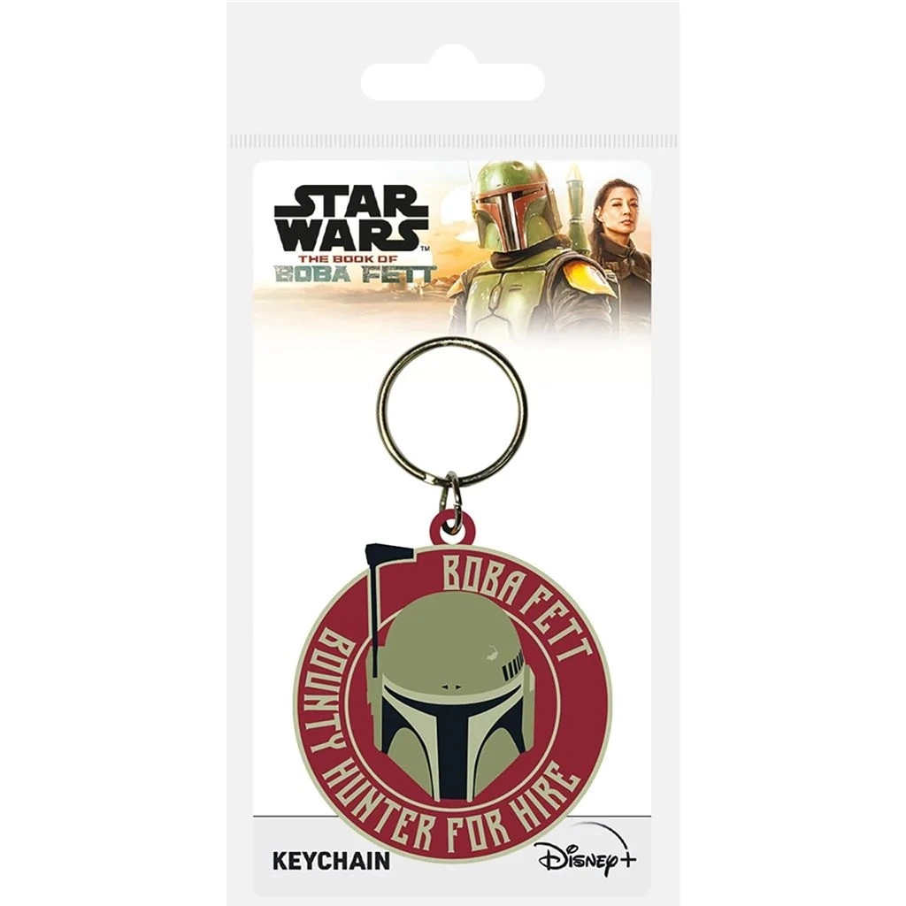 E-shop Prívesok na kľúče gumová Star Wars Boba Fett