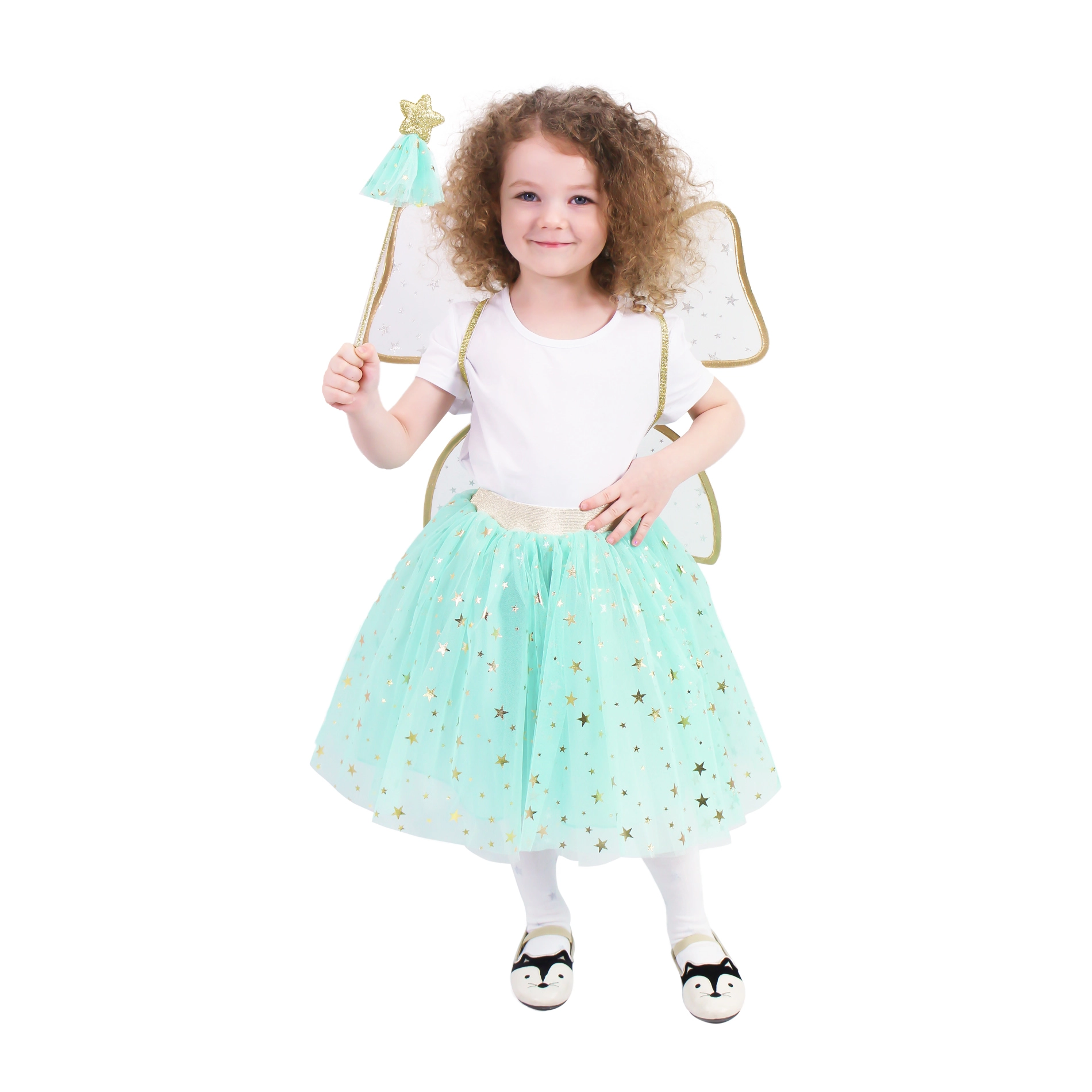 E-shop RAPPA TUTU SUKNE ZELENA VILA S PALICKOU A KRIDLAMI