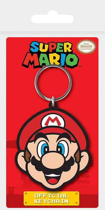 E-shop Prívesok na kľúče Super Mario Rubber Keychain Mario