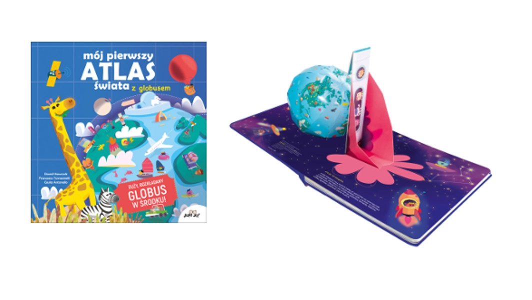E-shop Mój pierwszy atlas świata z globusem