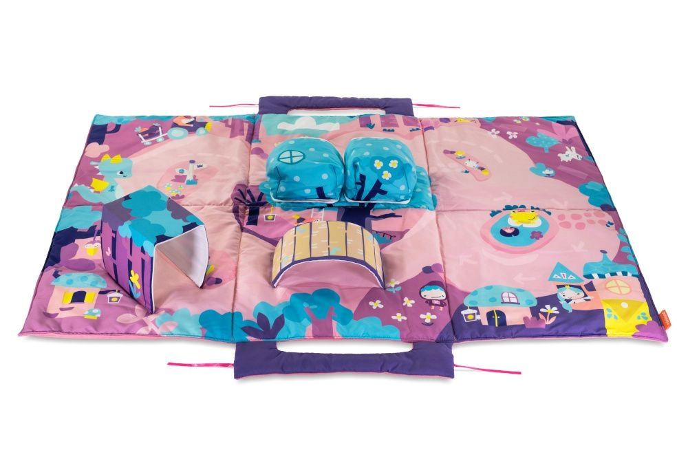 E-shop Miniland Senzorická hracia podložka Krajina víl