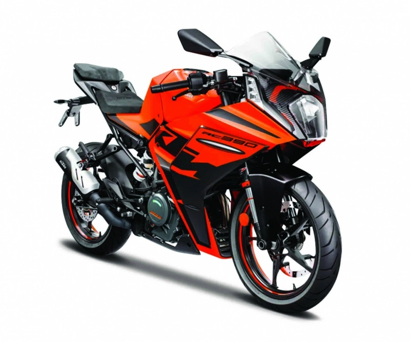 Kovový model KTM RC 390 1:12