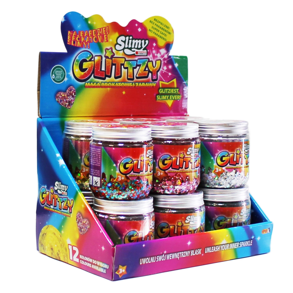 E-shop Epee Slimy Glittzy 240 g pestrofarevná