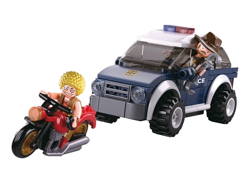 E-shop Sluban B0650 Offroad a zlodej na motorke