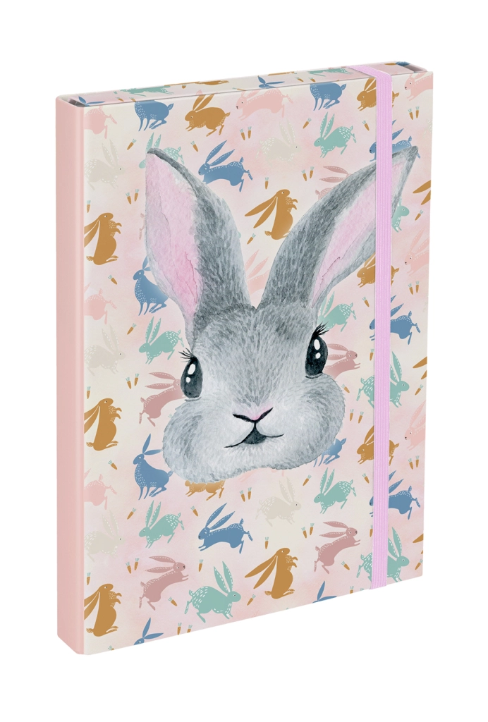 Baagl Bunny A4 ružová