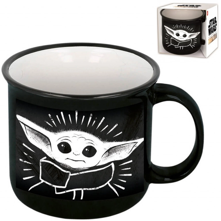 E-shop Keramický hrnček Mandalorian 415 ml