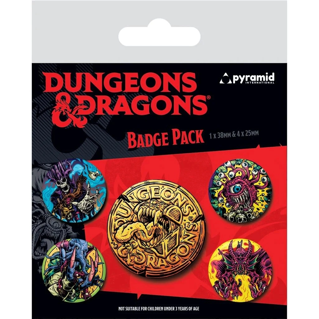 E-shop Pyramid International Sada placek Dungeons & Dragons Beastly