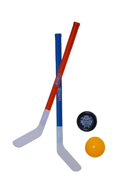 E-shop Hokejka 71 cm 2 ks s míčkem a pukem