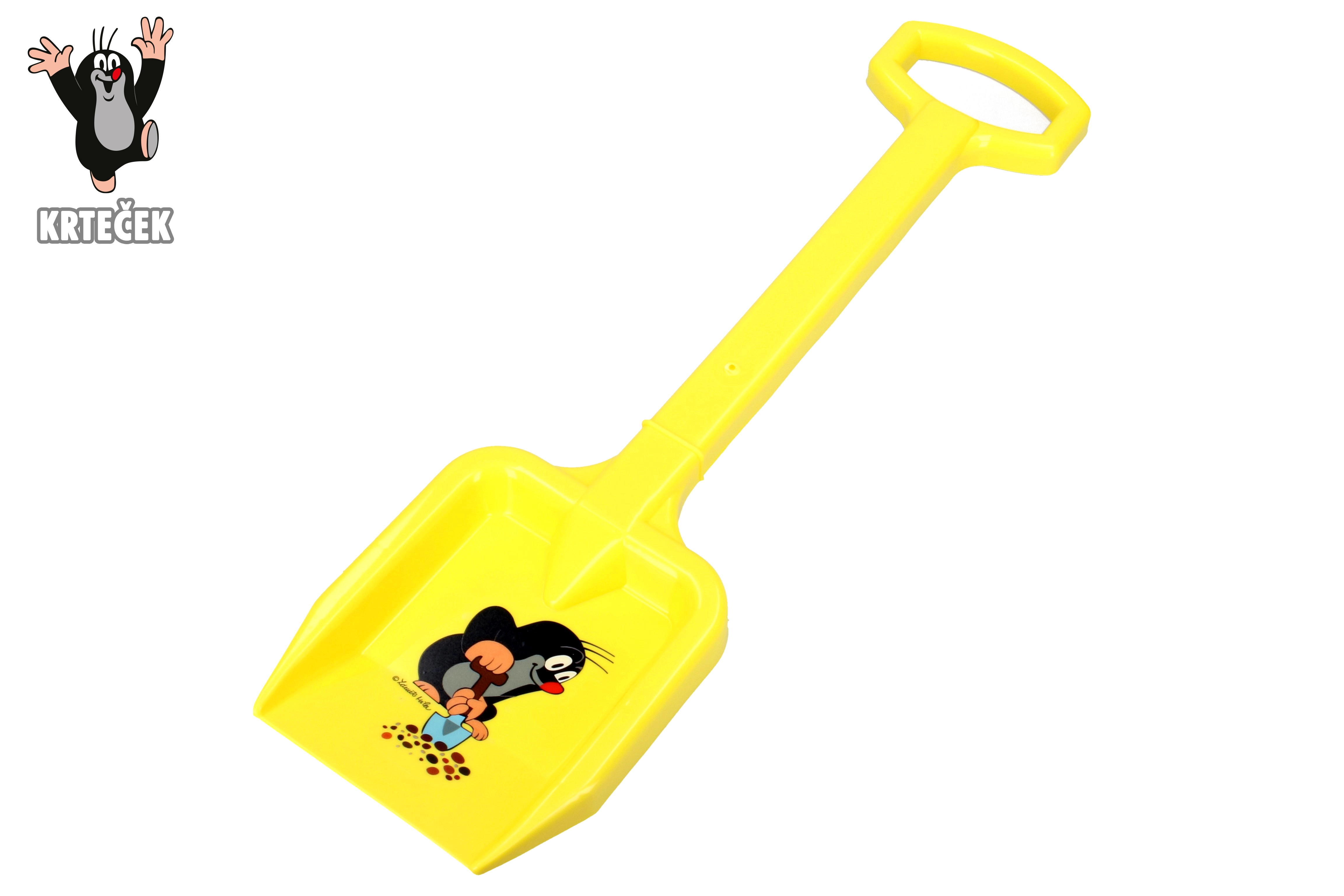 Wiky Rýč Krtek žlutý 49cm