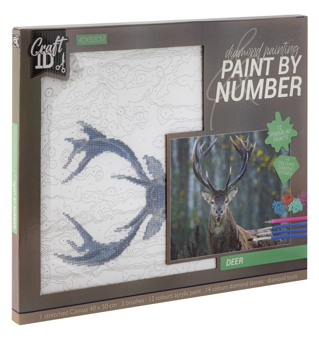 E-shop Epee Diamantové maľovanie Jelen 40 x 50 cm