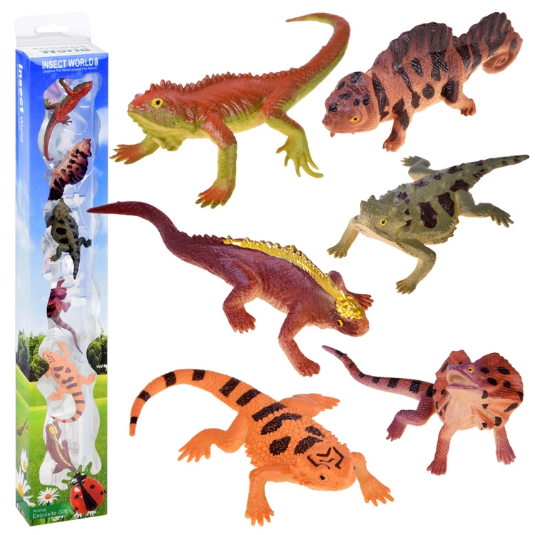 E-shop Inlea4Fun Insect World jašterice 6 ks