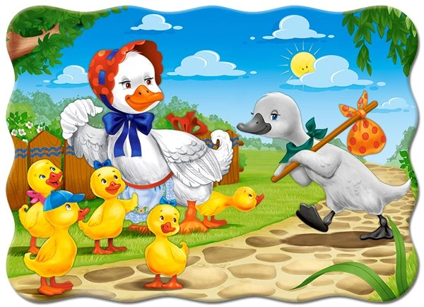 E-shop Castorland Ošklivé káčátko 30 dielov