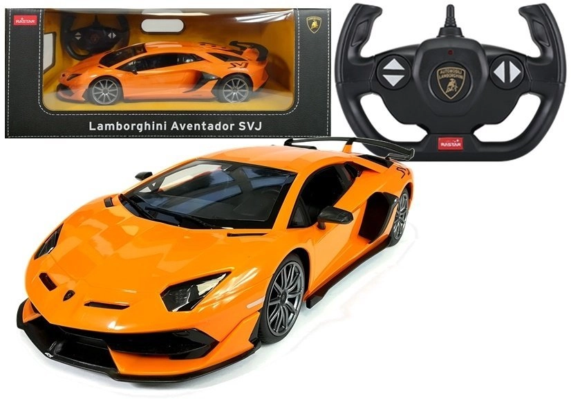 Auto na diaľkové ovládanie Lamborghini Aventador Rastar oranžové