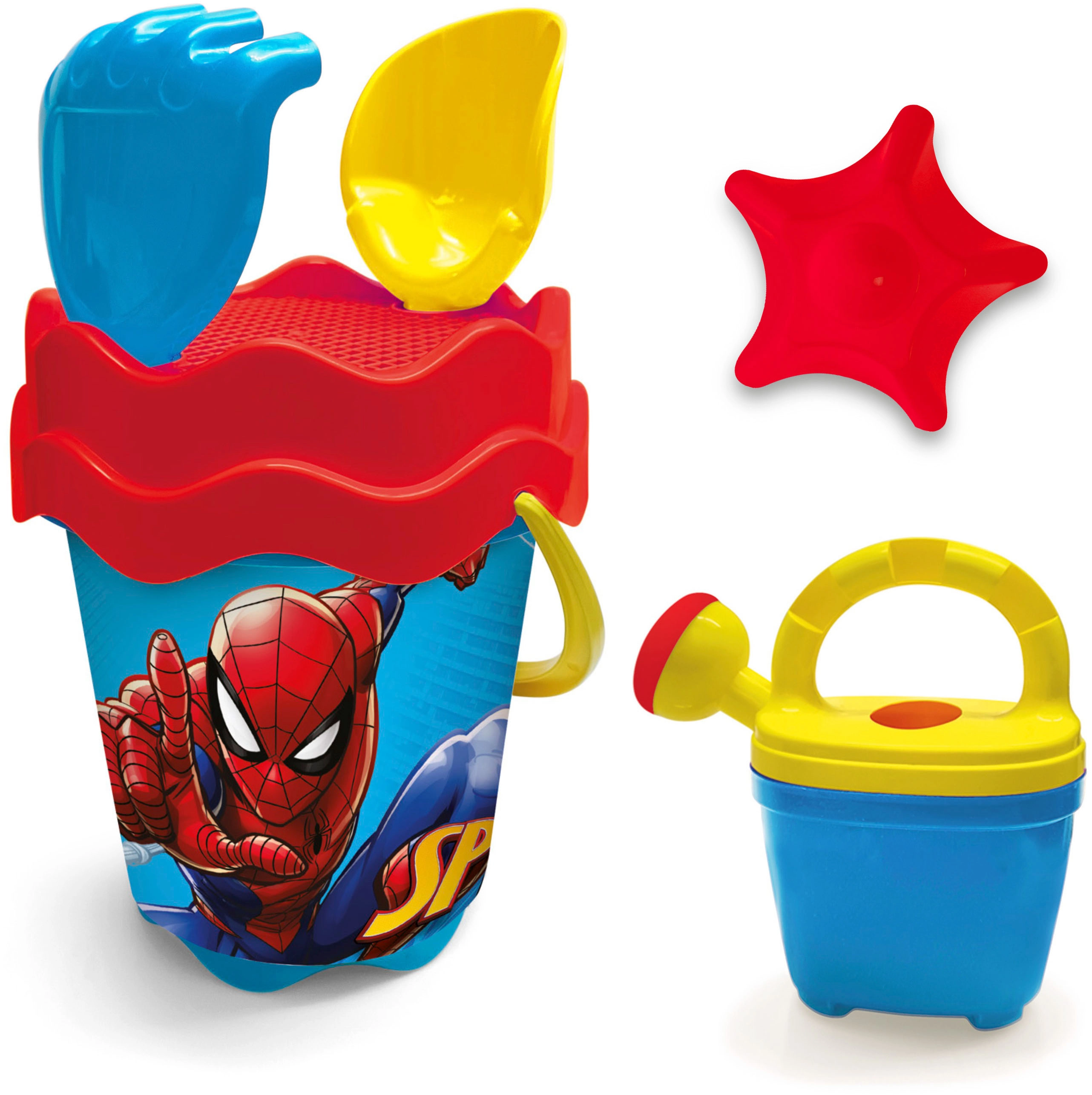 E-shop Spider-Man sada na piesok – kompletný set
