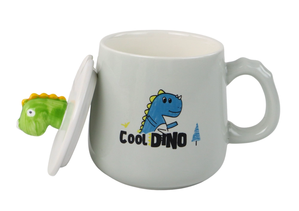 E-shop Keramický hrnček s motívom dinosaura a vekom 350 ml