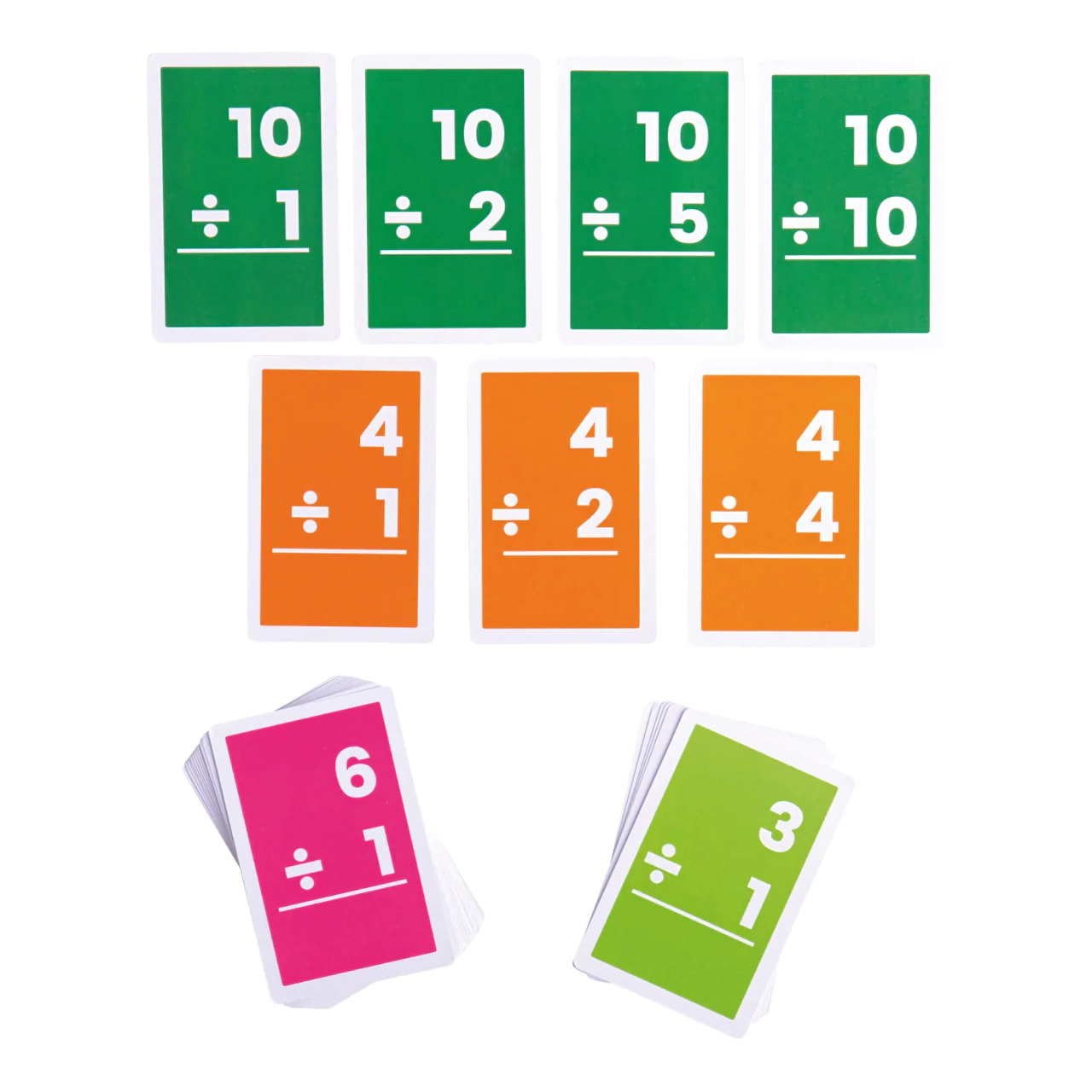 E-shop Bigjigs Toys kartičky na delenie 1–10
