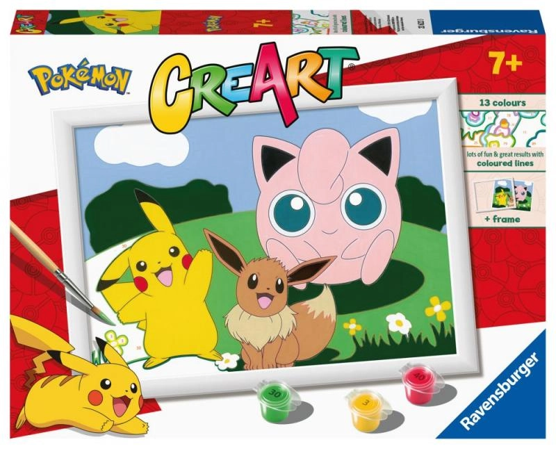 E-shop Ravensburger 236220 CreArt Pokémoni