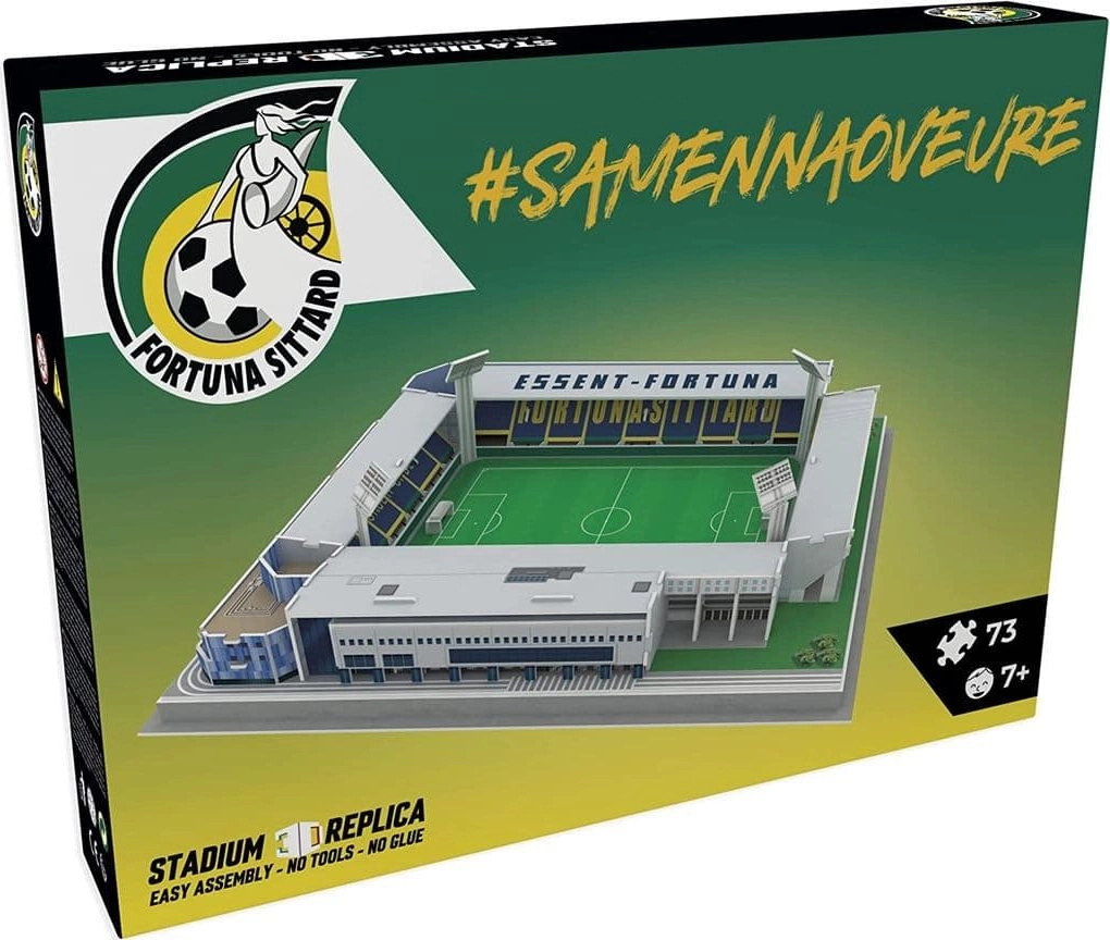 E-shop STADIUM 3D REPLICA 3D puzzle Stadion Fortuna Sittard - FC Fortuna Sittard 73 ks