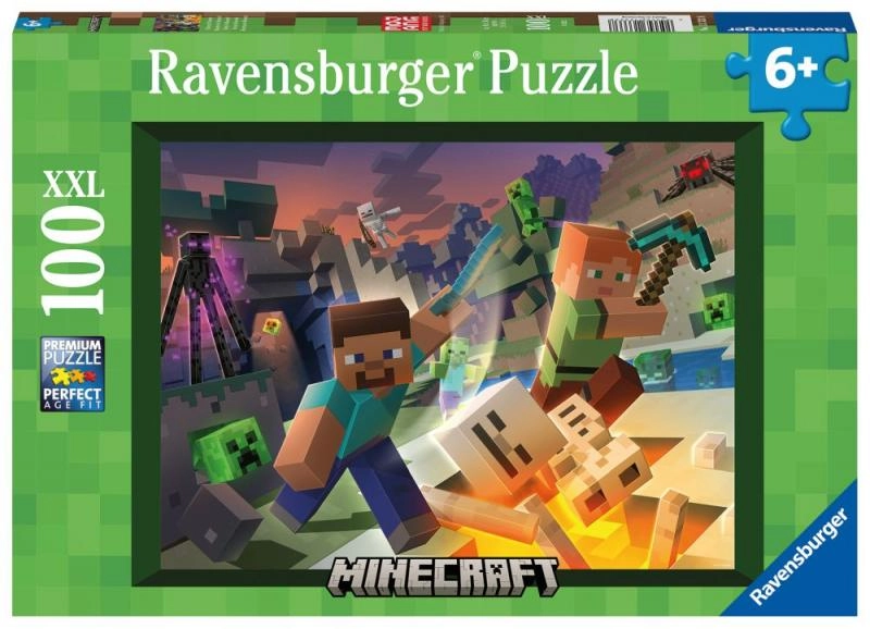 E-shop RAVENSBURGER Minecraft: Monstra z Minecraftu XXL 100 dielov