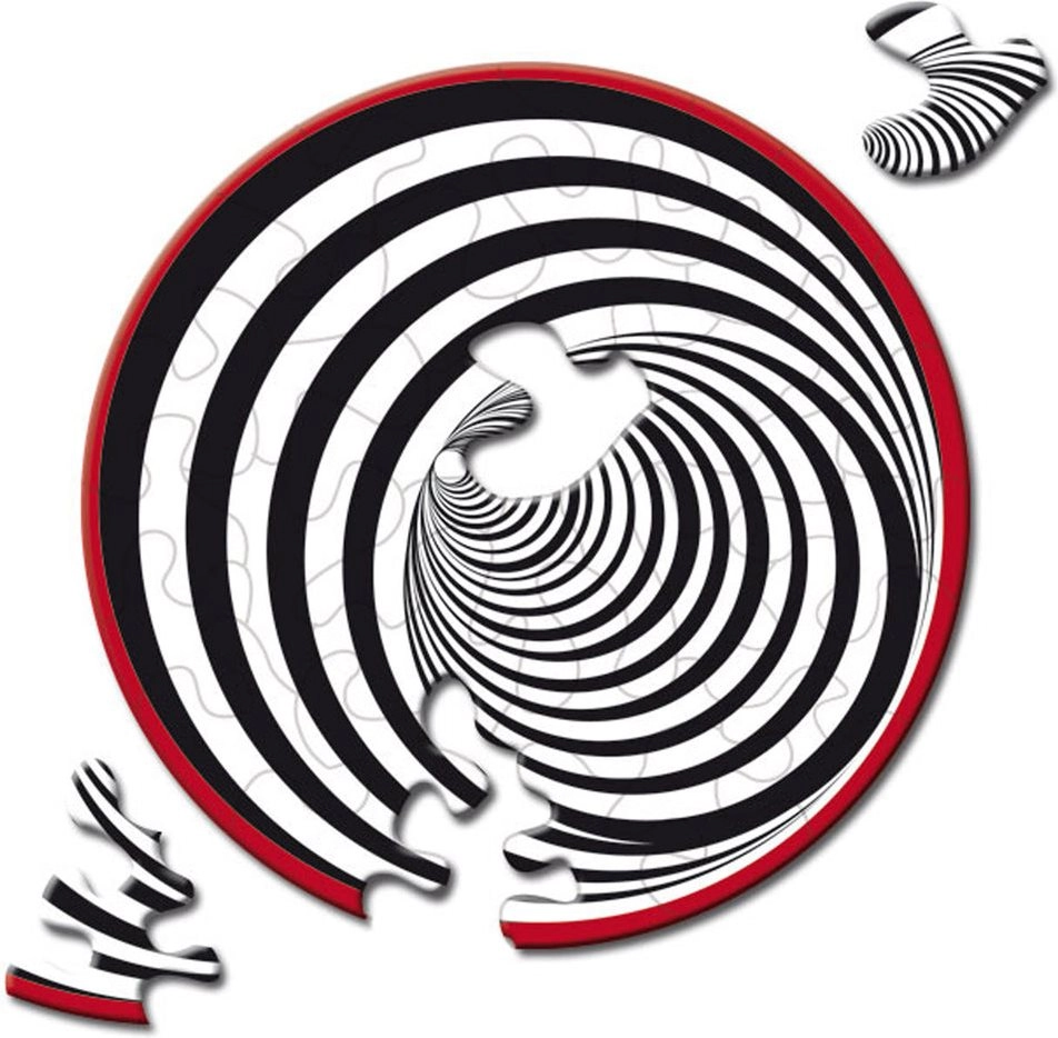 Curiosi okrúhle puzzle Picoli Tunel 33 dielikov