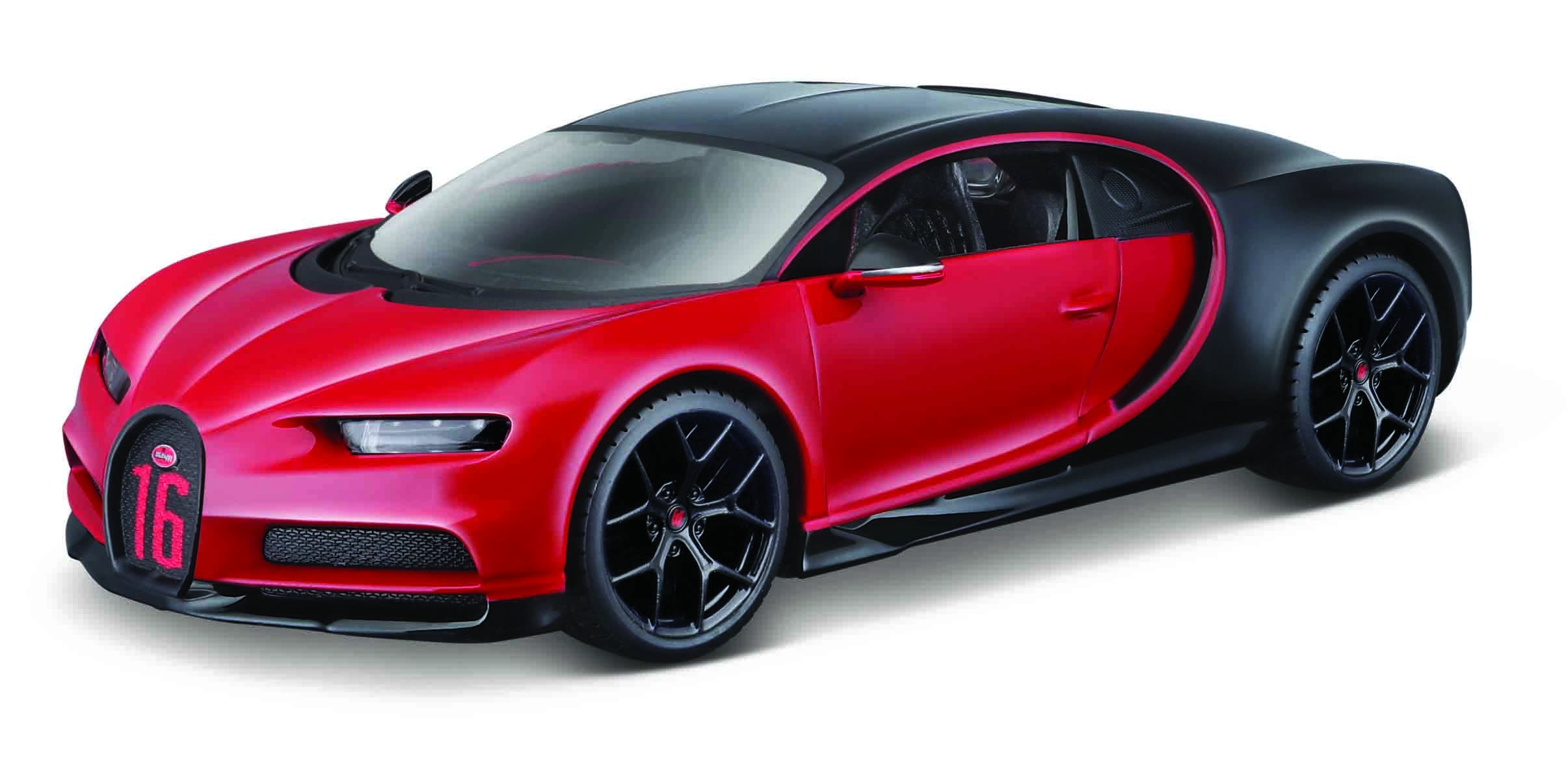 E-shop Model auta Bburago Bugatti Chiron Sport červený 1:32