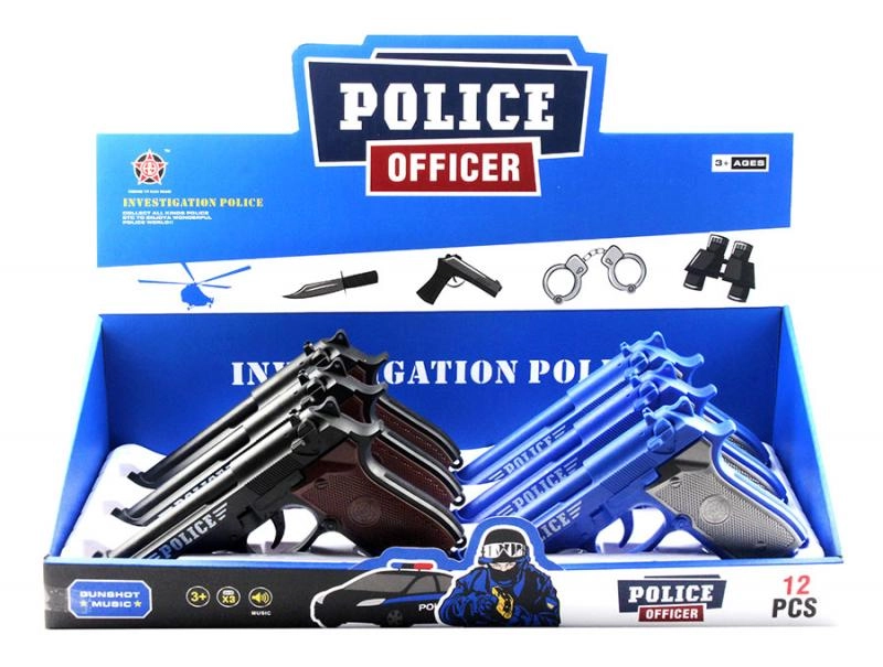 E-shop Mac Toys policejní pistole s odznakem