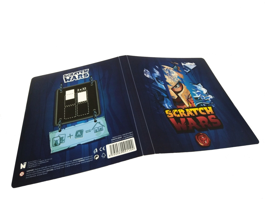 E-shop Scratch Wars Notre Game Album hrdinov A5
