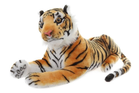 E-shop Plyšový tiger hnedý 55 cm