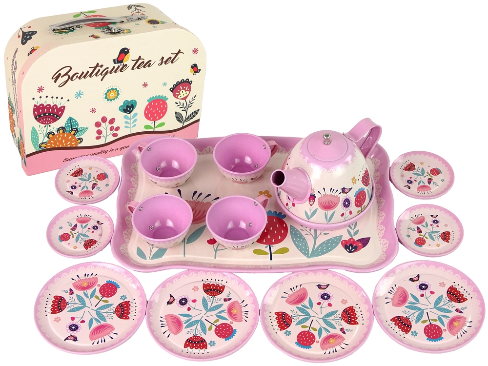 E-shop Lean Toys Čajová súprava v kufríku