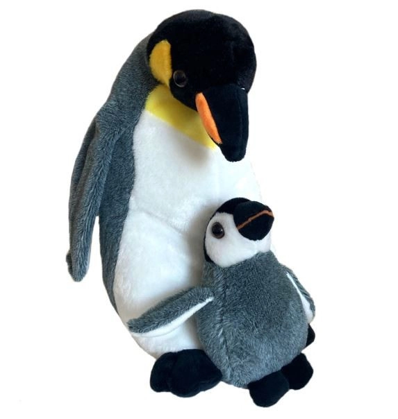 E-shop Plyšový tučniak s mláďaťom 25 cm