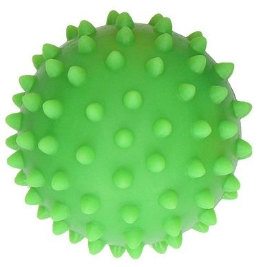 E-shop Senzorická ježková masážna loptička – červená, 6 cm