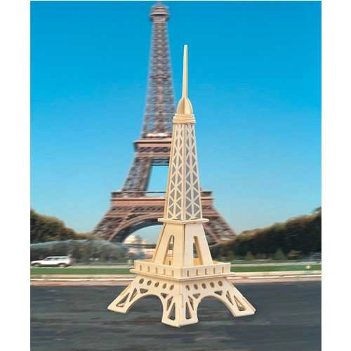 E-shop Woodcraft drevené 3D puzzle Eiffelova veža