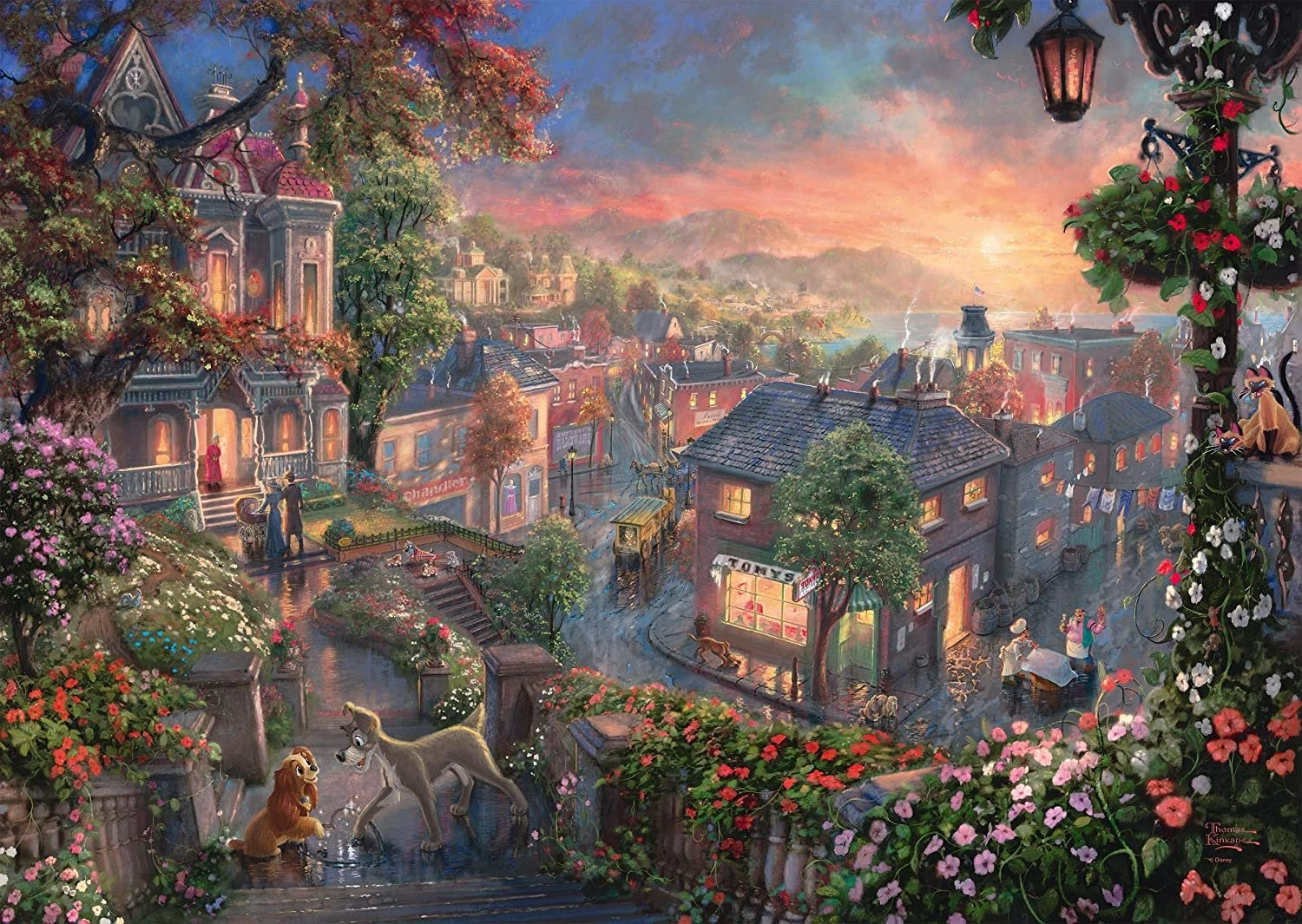 E-shop Puzzle Lady a Tramp od SCHMIDT 1000 dielikov