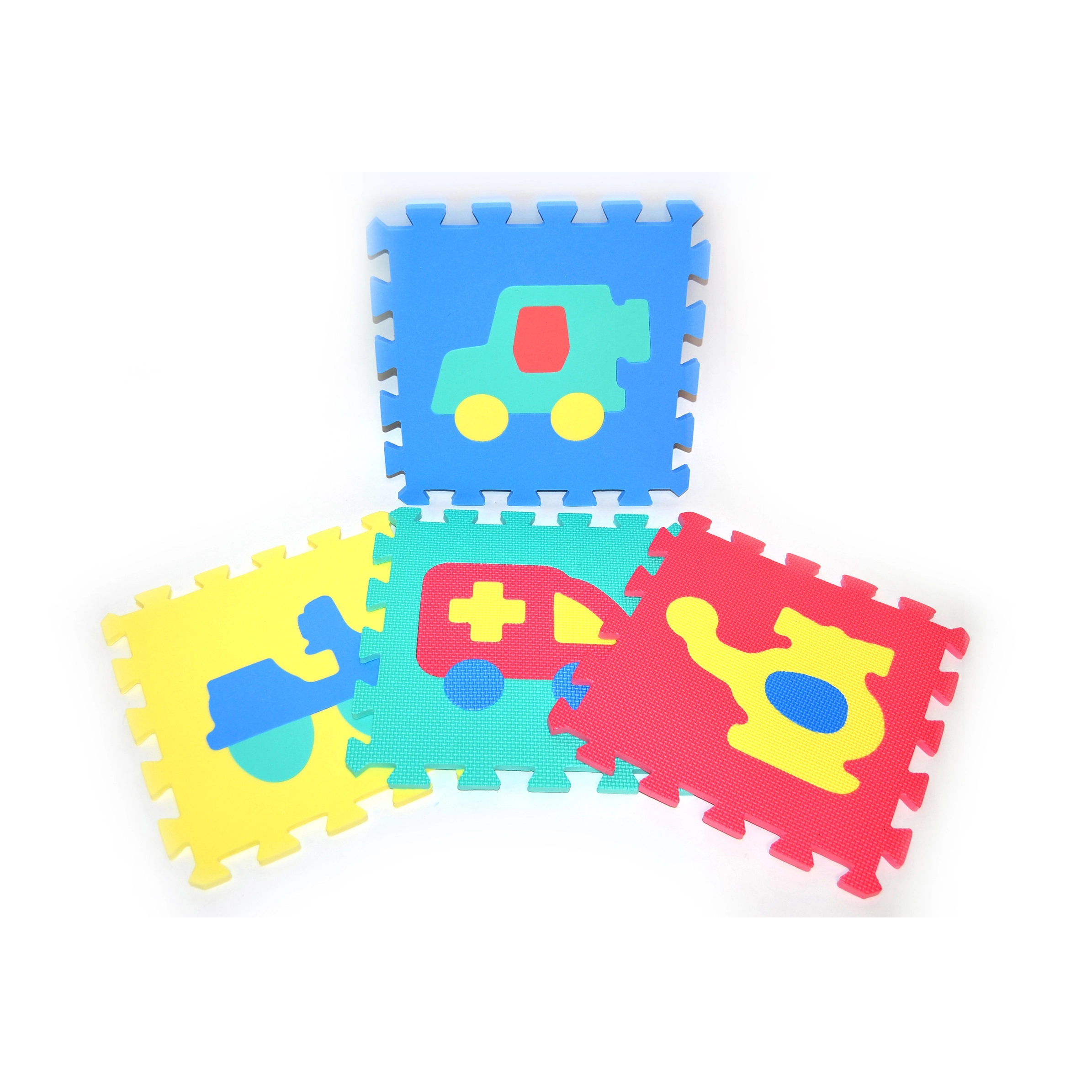 E-shop Teddies puzzle Auta 30x30cm 10 ks