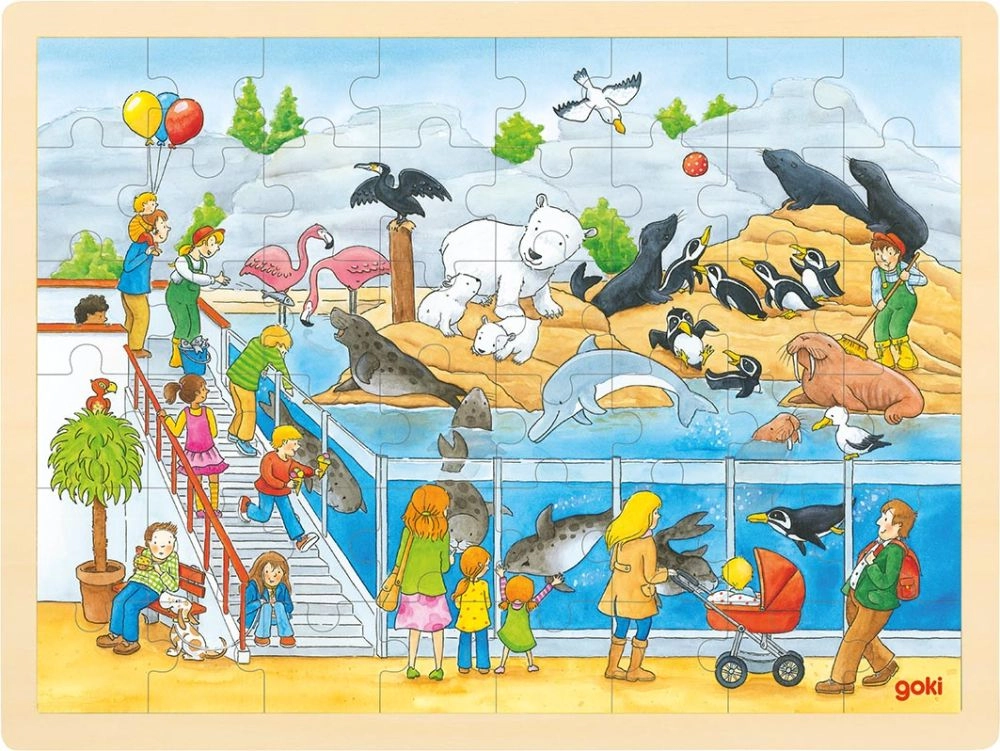 Goki Návšteva ZOO 48 dielov
