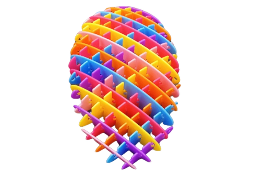 E-shop Lean Toys Hračka antistresová Rainbow farebná 10 cm
