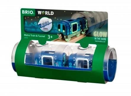 Brio Príslušenstvo k vláčkodráze World 33970 Svietiace metro a tunel
