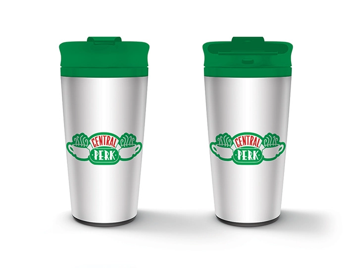 E-shop Pyramid Cestovný hrnček Friends Central Perk 450 ml