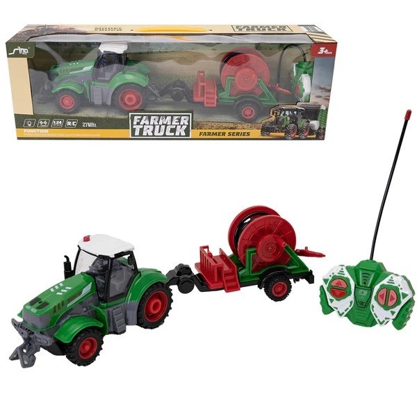 E-shop Traktor na diaľkové ovládanie s hadicou na zalievanie