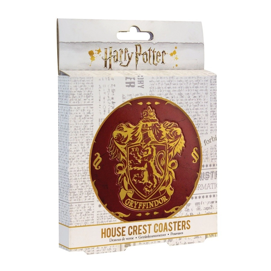 E-shop Kovové podtácky HARRY POTTER – rokfortské fakulty