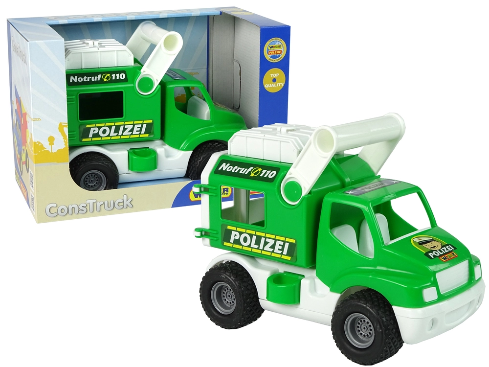 E-shop Lean Toys Policajné auto zelené