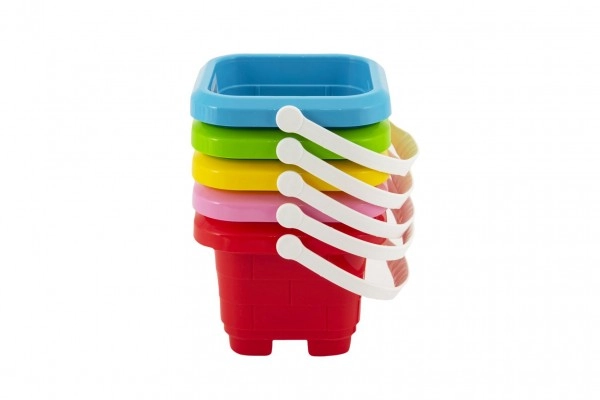 E-shop Teddies Vedro na piesok 12 cm 5 farieb