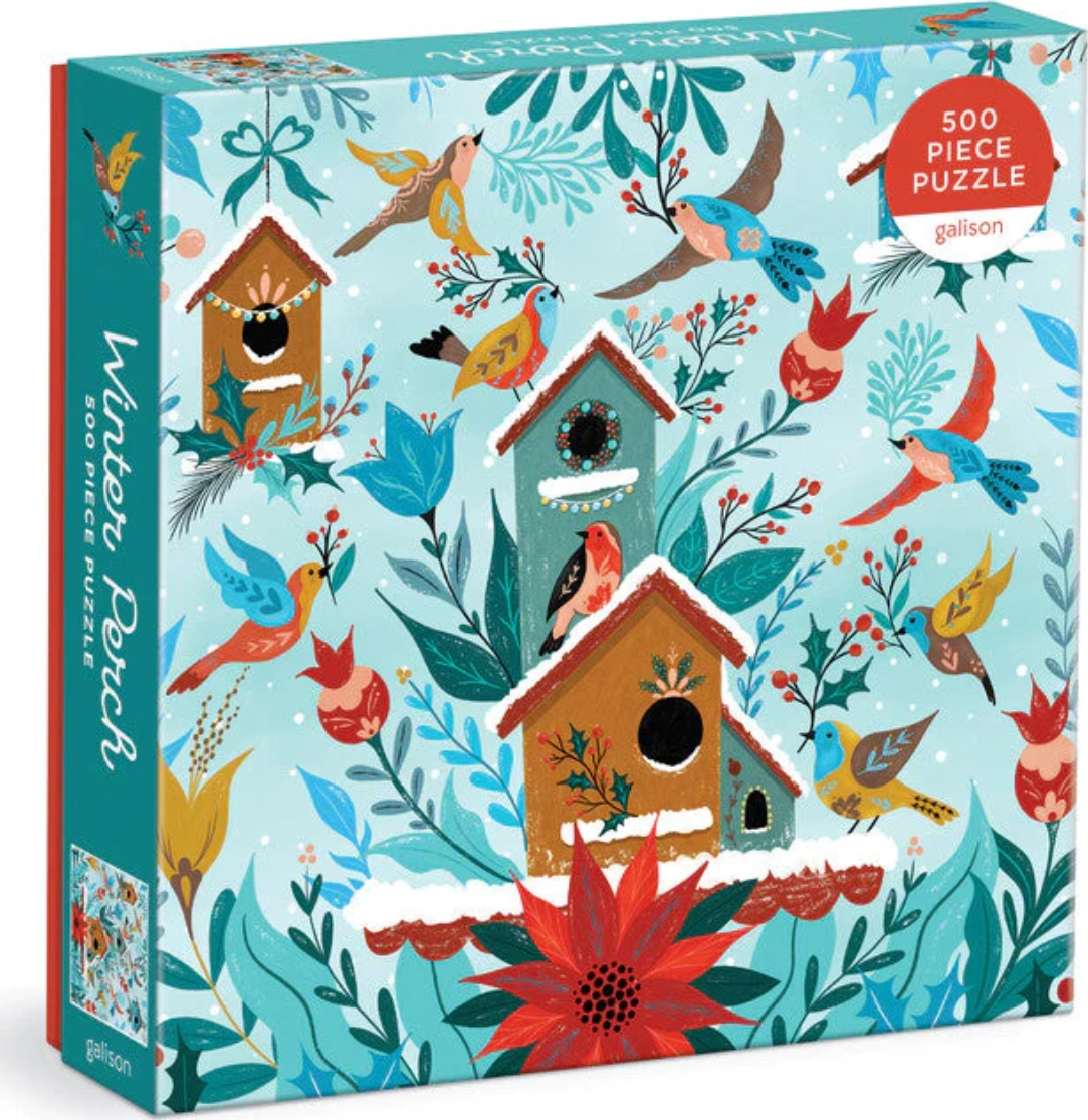E-shop Galison puzzle Zimné útočisko 500 dielikov