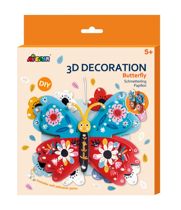 E-shop Dekorácia 3D - Motýľ
