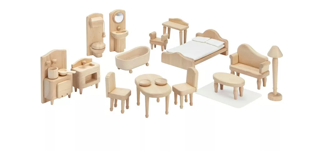 Viktoriánska sada nábytku do domčeka pre bábiky PlanToys
