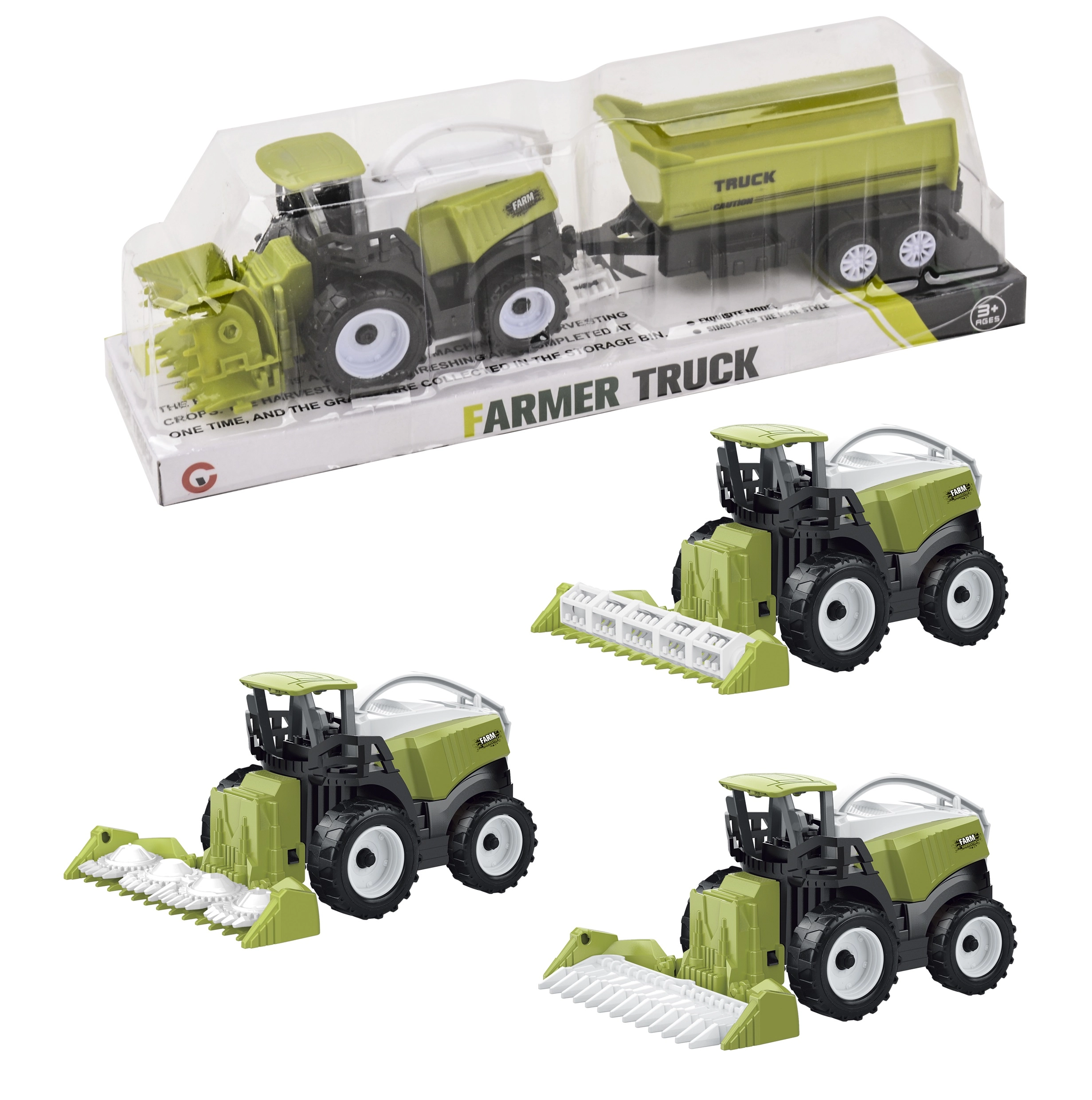 Wiky Vehicles Kombajn s prívesom 24 cm