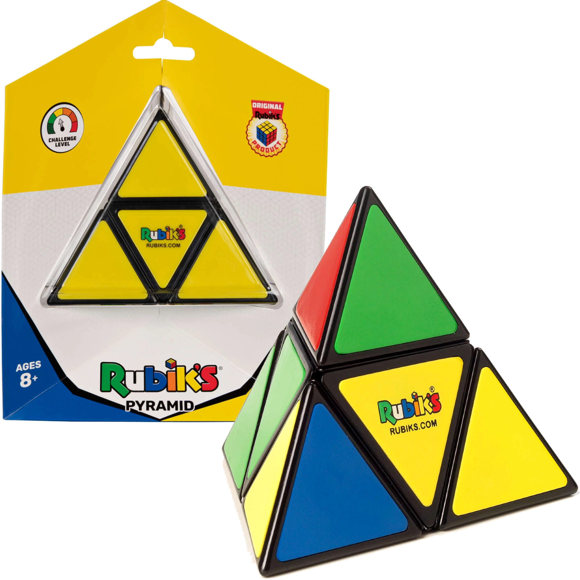 rubikova pyramída RUBIK'S – logická hlavolamová kocka pyraminx