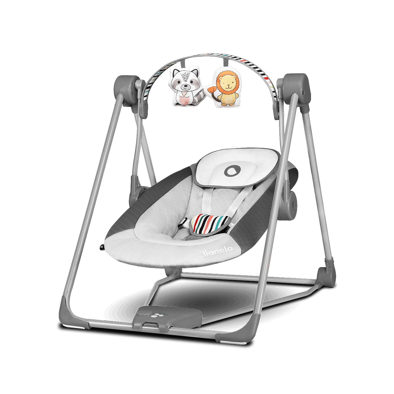 Lionelo ležadlo Otto Cozy sivá
