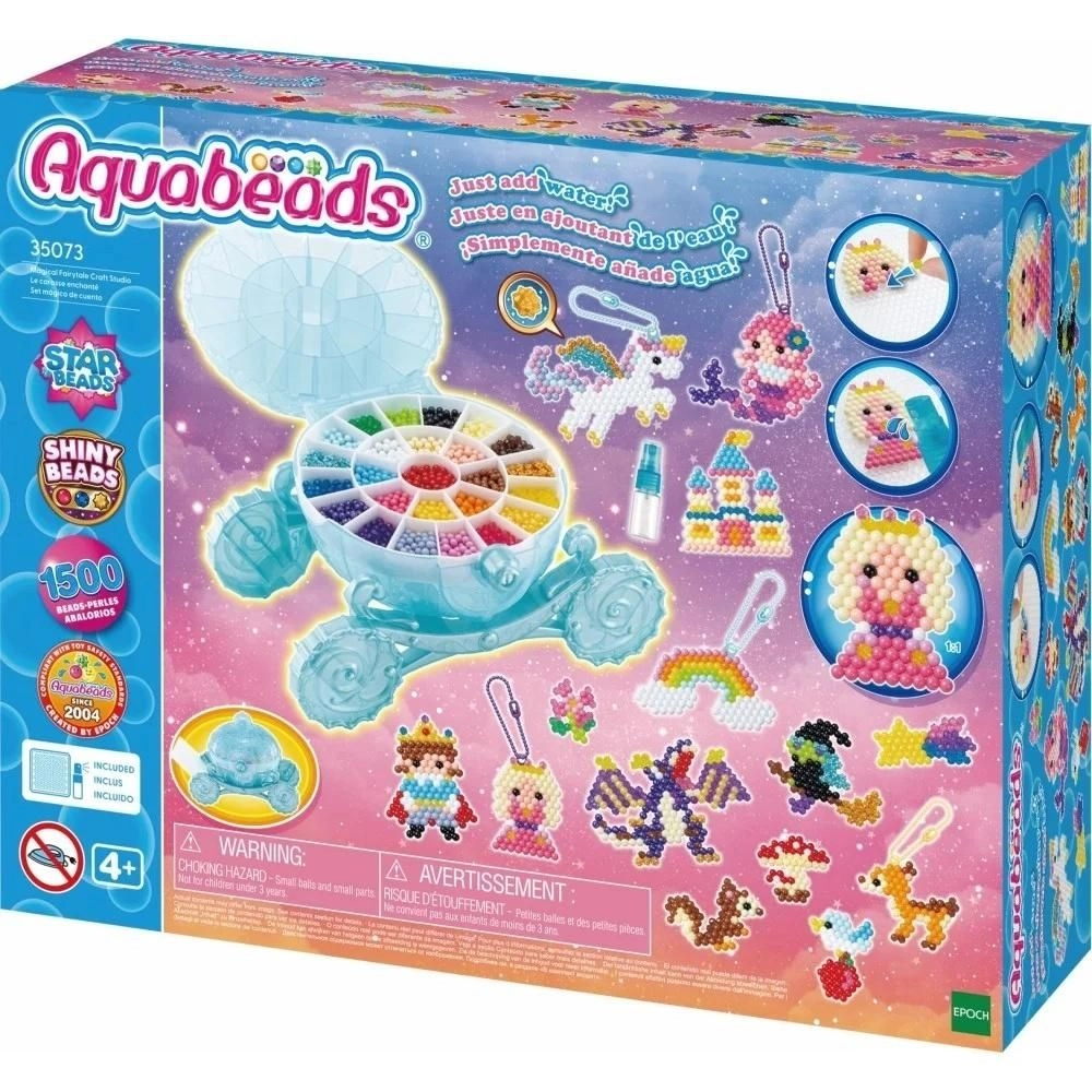 E-shop Aquabeads Cesta do sveta rozprávok – kreatívna sada korálikov s vodou