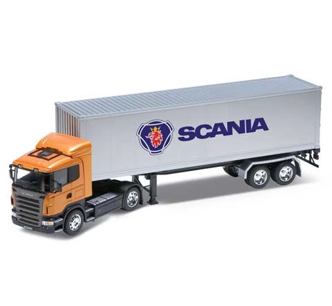 Welly Ťahač s prívesom Scania R 470 model 1:32